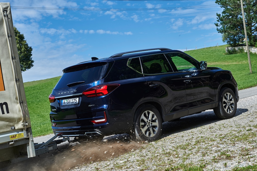 SsangYong Rexton im Anhängertest: Zieht mit Update noch besser! - AUTO BILD