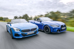 BMW-Vergleich: Roadster trifft Vollcabrio