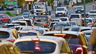 Straßenverkehr in Heidelberg