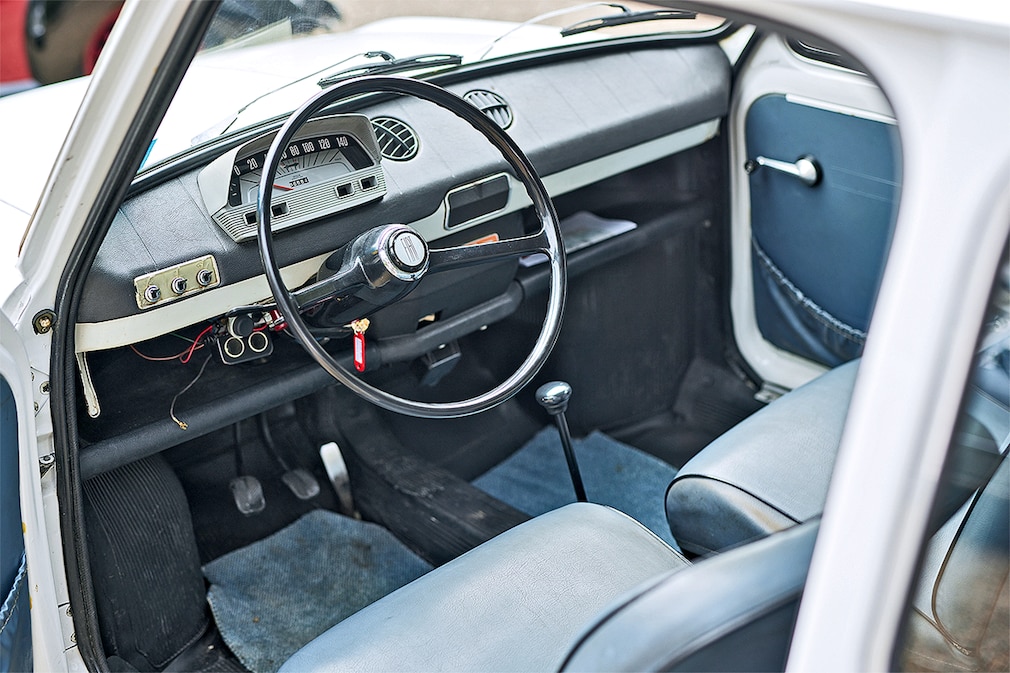 27. Oldtimerspendenaktion der Lebenshilfe - Fiat 850