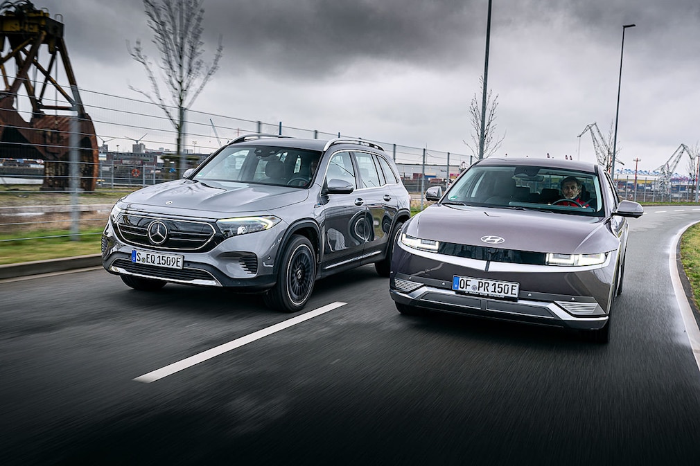 Mercedes EQB 350 4Matic        Hyundai Ioniq 5 225 kW Allrad