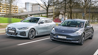 BMW i4 M50 Tesla Model 3 Performance