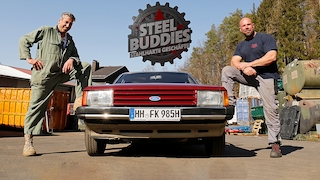 Dauertest Ford Granada Steel Buddies  Montage