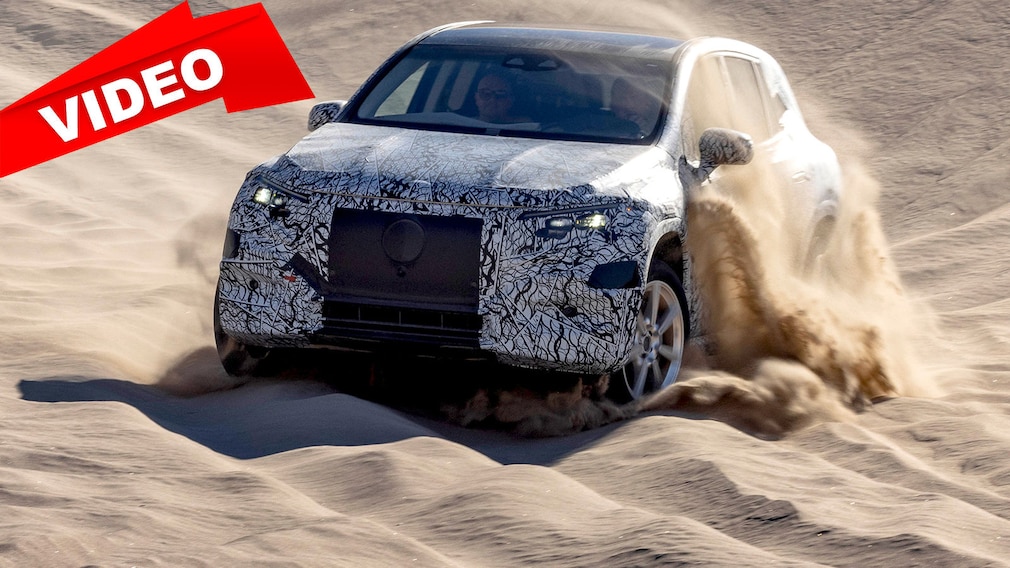 Die erste Mitfahrt im neuen EQS-SUV