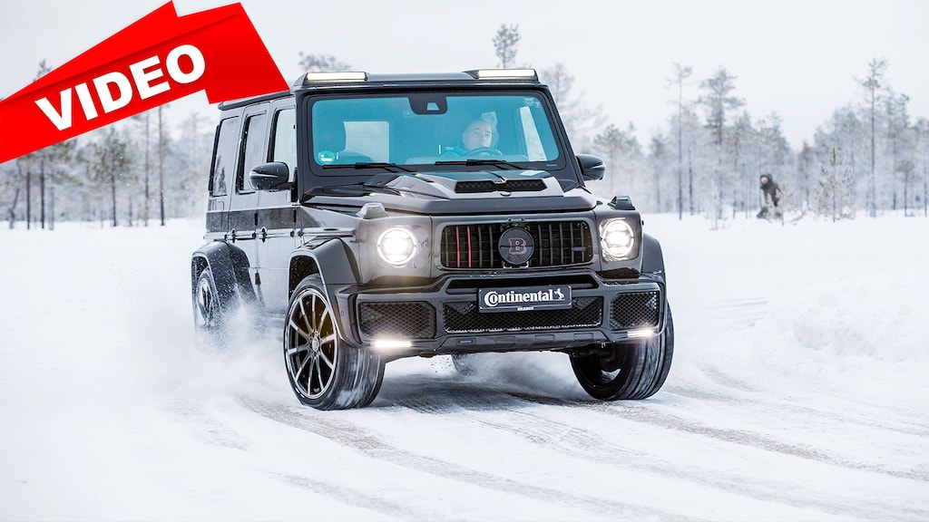 Besonderes Einzelstück im Schnee