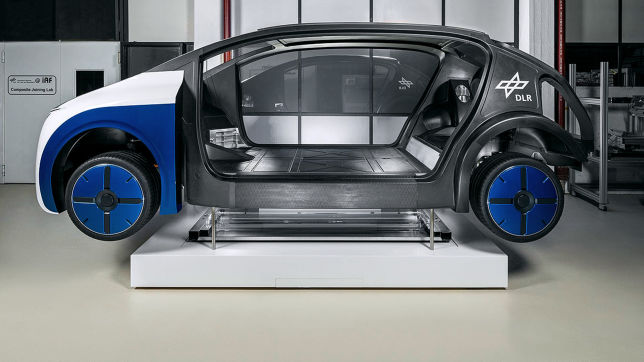 Wasserstoff-E-Auto: Interurban Vehicle, IUV, DLR, Brennstoffzelle