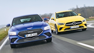 Hyundai Genesis G70 2.2 D Mercedes CLA-Klassik 220 d Shooting Brake