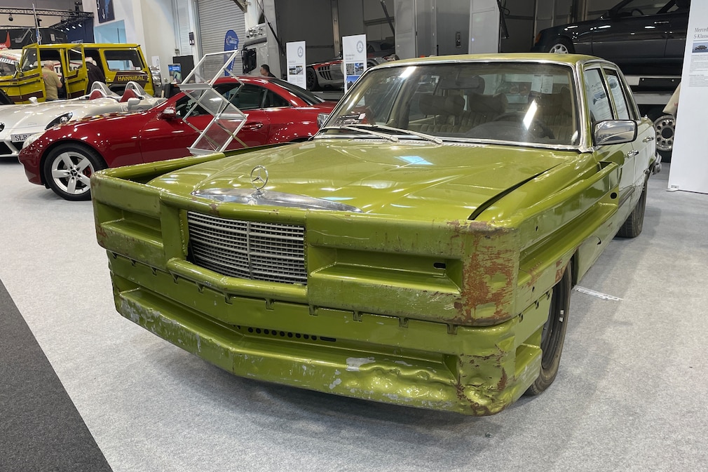 Mercedes 450 SEL "Rammbock" Techno Classica Essen