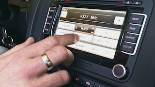 VW Jetta mit Touchdisplay