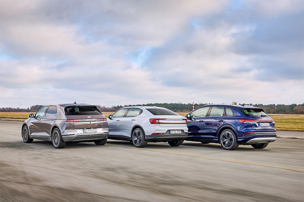 Hyundai Ioniq 5 Polestar 2 Audi Q4 e-tron