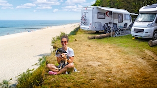 Camping am Strand