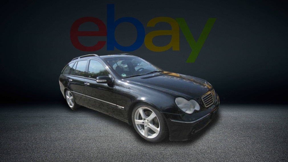 ebay Mercedes C270 Kombi mit Brabus Optik Paket

