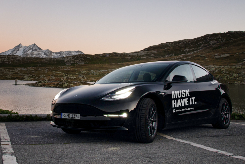 Tesla miles store