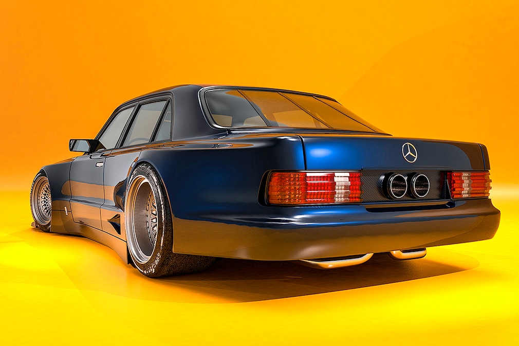 Mercedes W 126 Widebody