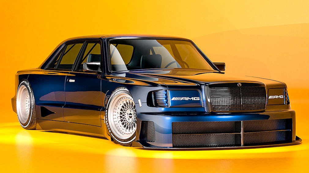 Mercedes W 126 Widebody Mercedes W 126 Widebody
