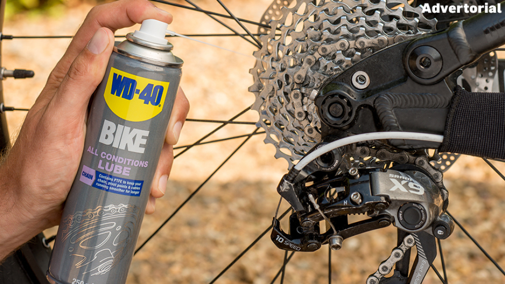 Perfekte Kettenschmierung mit WD-40 - BIKE BILD