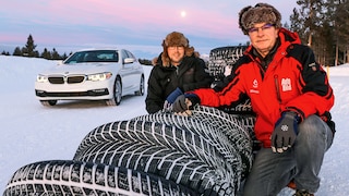 VW Golf GTI - Winterreifen 225/40 R 18 - Test bei Schnee
