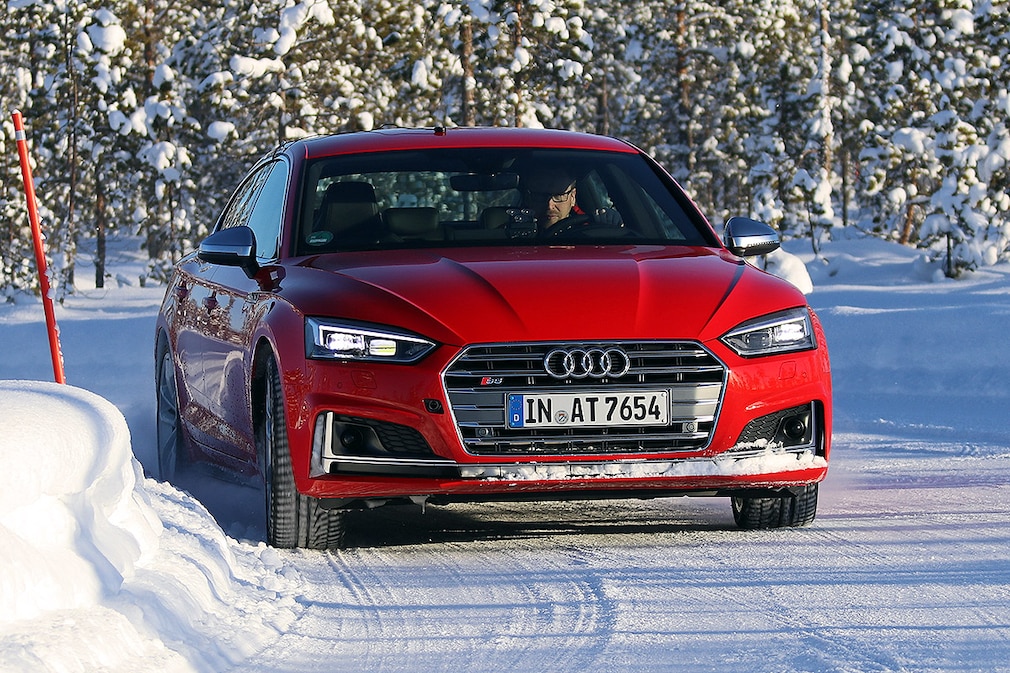 Audi S5 - Winterreifentest