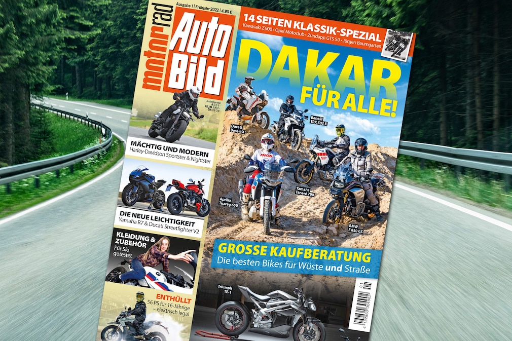 Titel AUTO BILD Motorrad 02-2022 Titel AUTO BILD Motorrad 02-2022