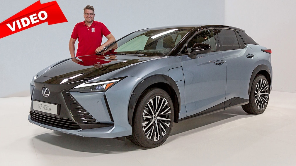 Lexus veredelt das neue Toyota E-SUV