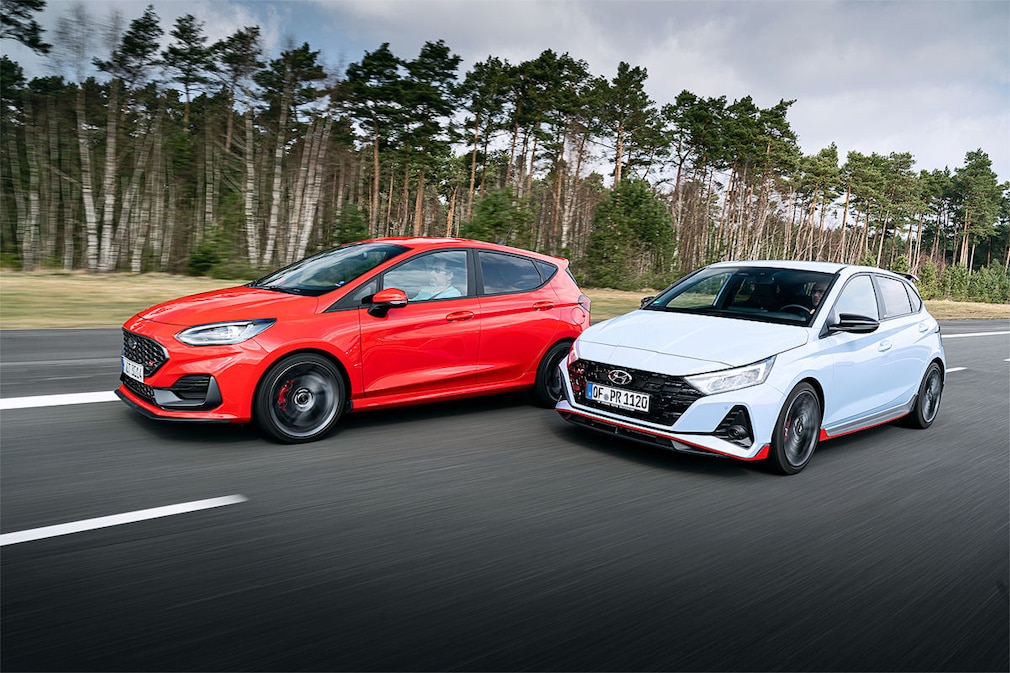 Ford Fiesta ST            Hyundai i20 N Performance
