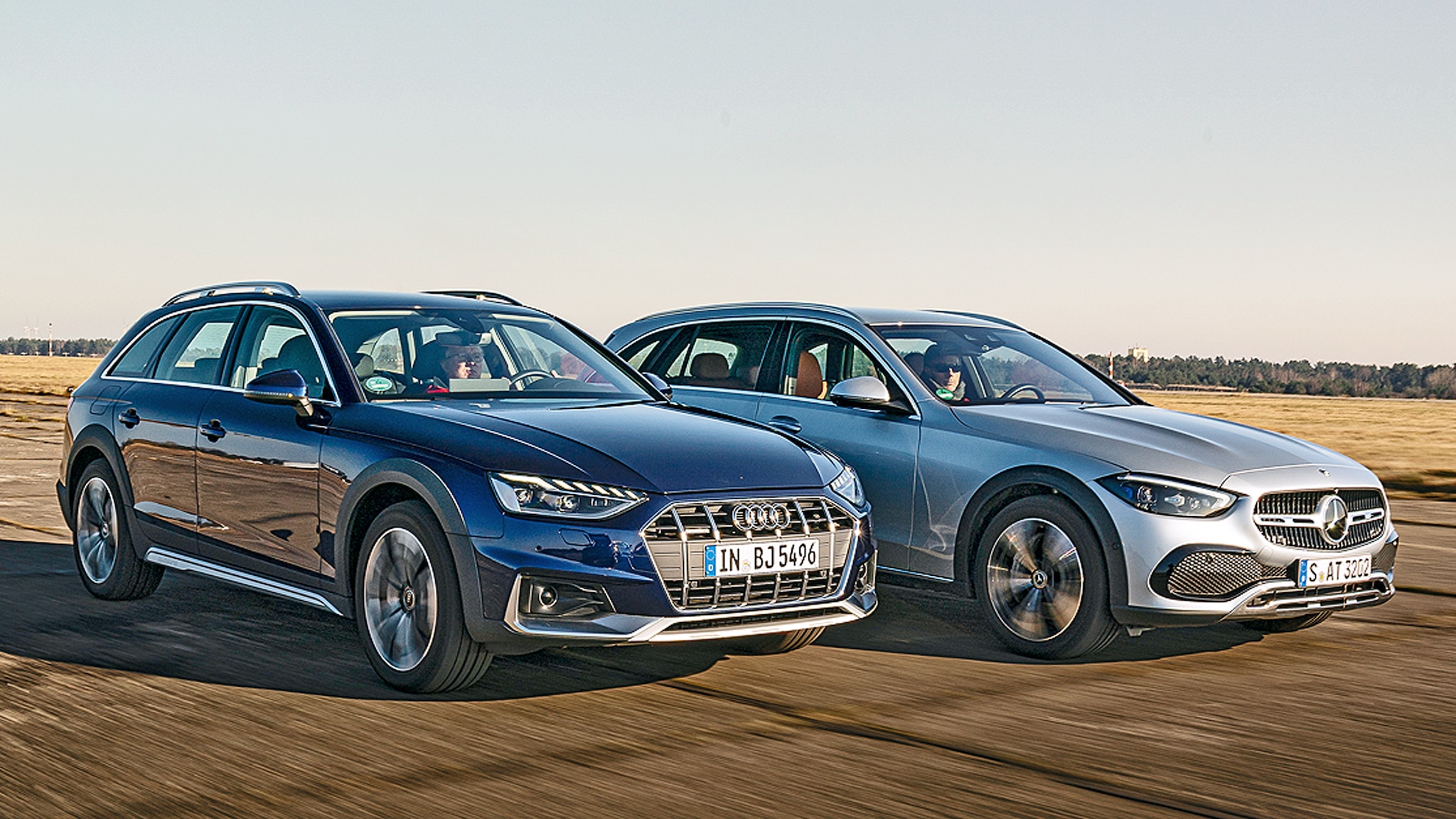 Audi A4 allroad, Mercedes C-Klasse All-Terrain: Test, Motor, Preis