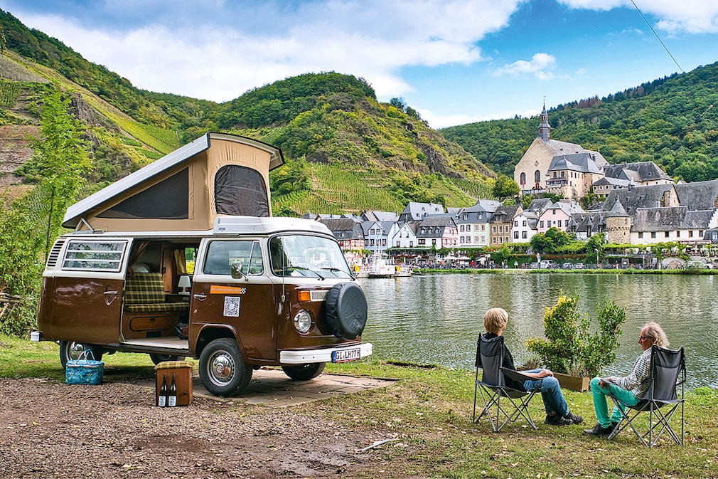 Hunsrück, Rhein und Mosel - VW T2b