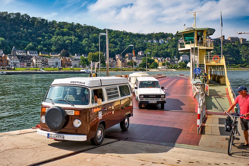 Hunsrück, Rhein und Mosel - VW T2b