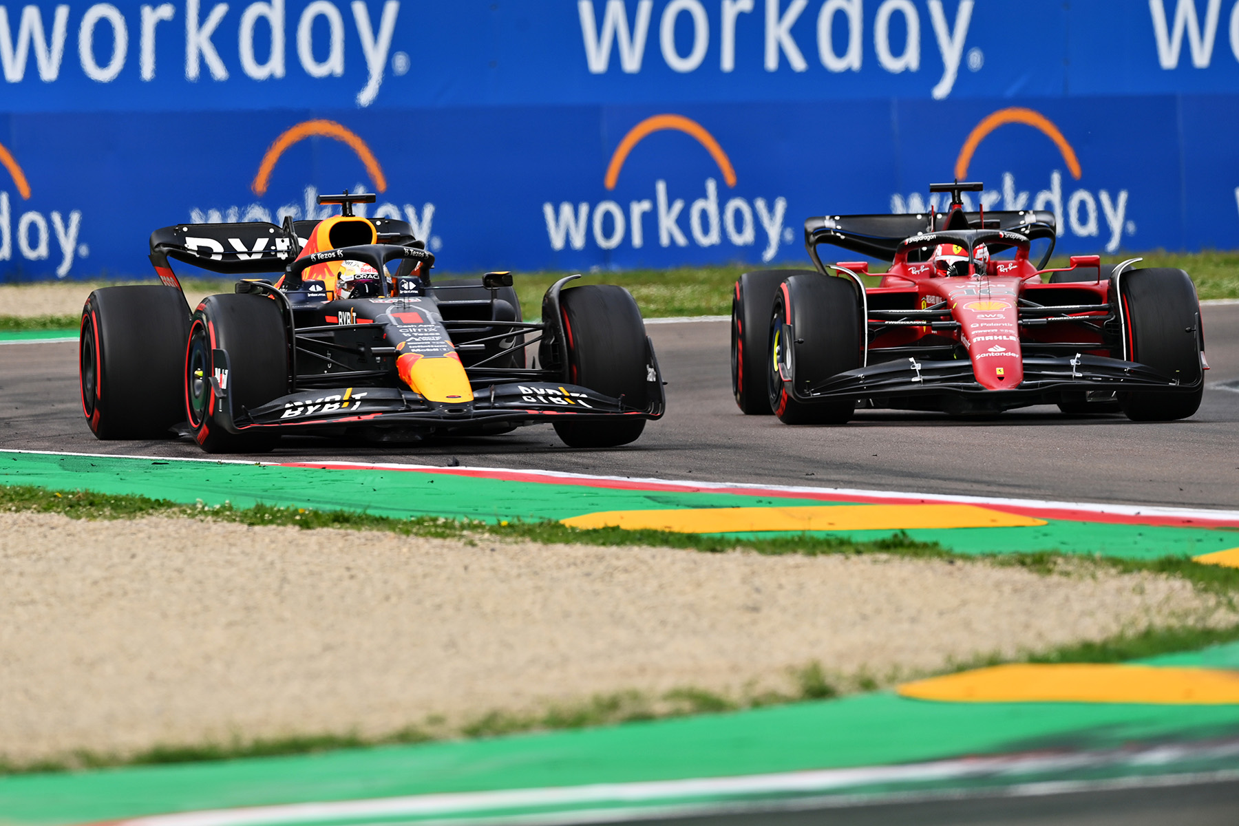 Formel 1 Imola Verstappen gewinnt Sprint vor Leclerc