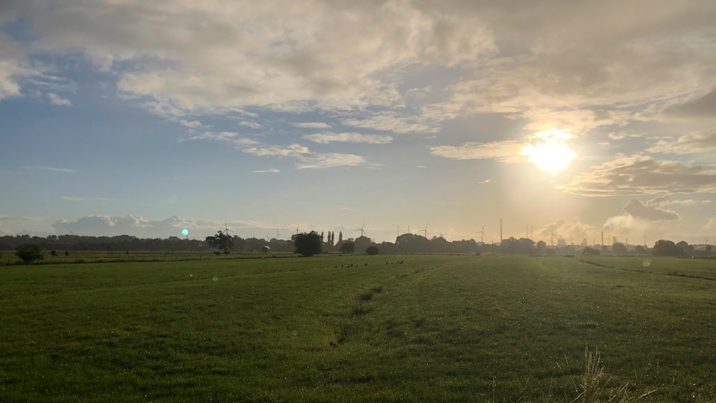 Morgens bei Bremen Morgens bei Bremen