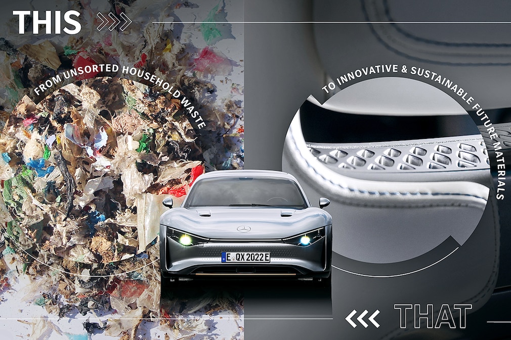 Mercedes-Benz saves resources and uses sustainable material
