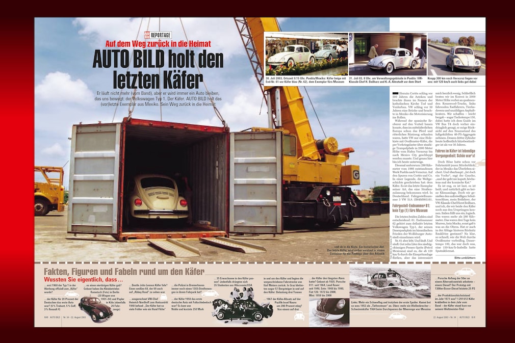 35 years AUTO BILD - Beetle 2003