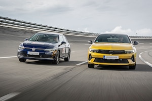 Opel Astra Plug-in Hybrid VW Golf 1.4 eHybrid
