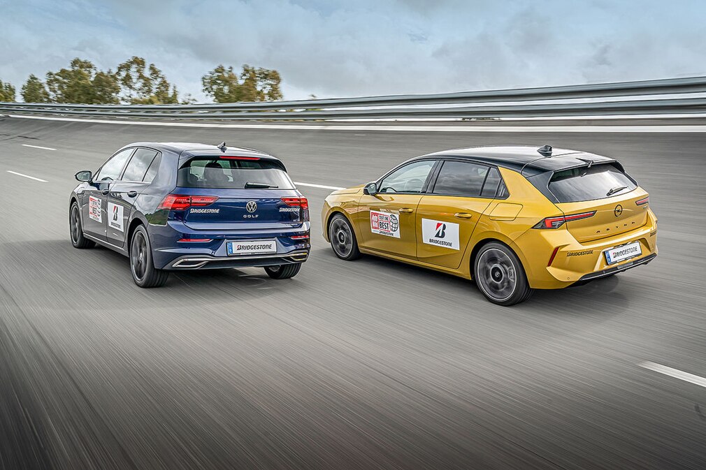Opel Astra Plug-in Hybrid VW Golf 1.4 eHybrid