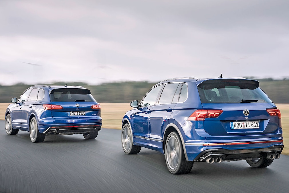 VW Tiguan R   VW Touareg R