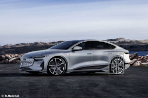 Audi A4 bald auch rein elektrisch?
