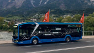 MAN Elektro-Bus auf Europa-Tour