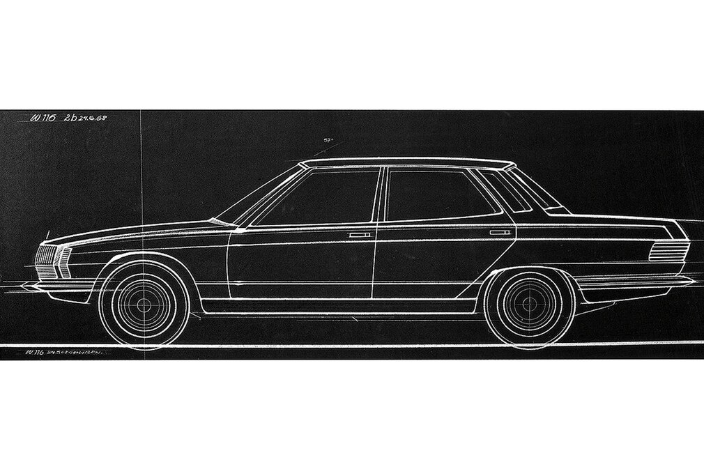 50 Jahre Mercedes S-Klasse W 116