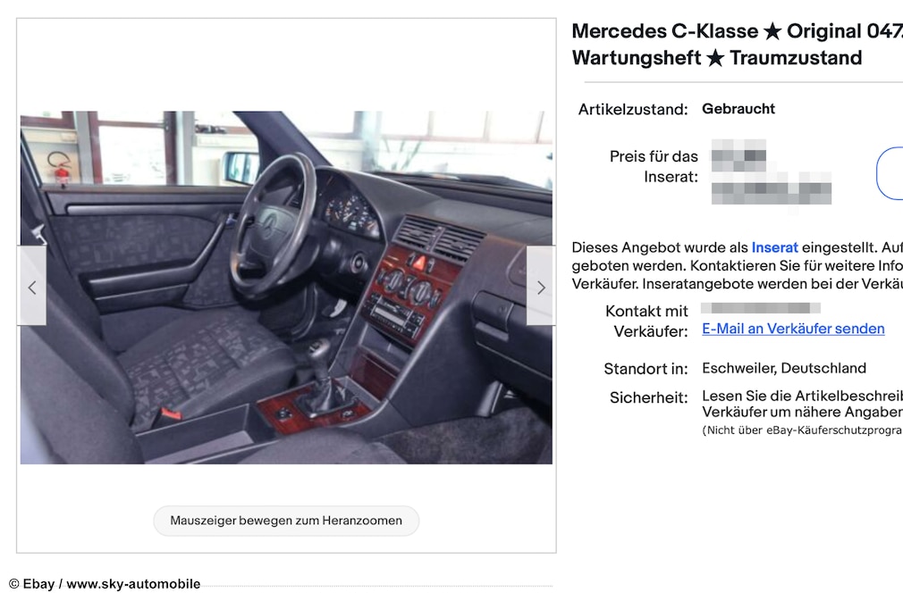 eBay  Mercedes C-Klasse