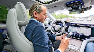 Mercedes EQS mit Drive Pilot