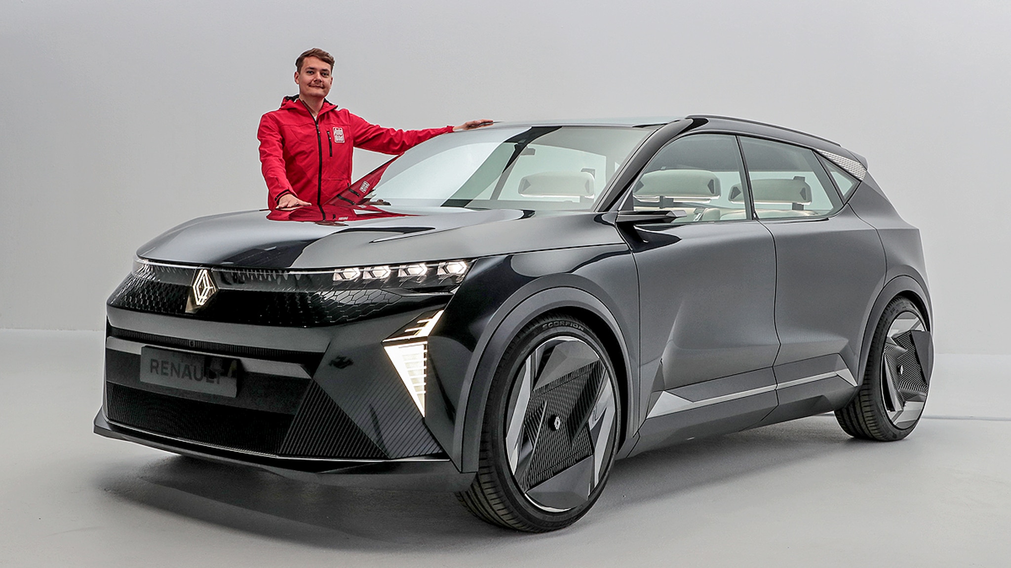 Renault Studie "Scénic Vision" setzt auf einen Wasserstoff-Hybrid
