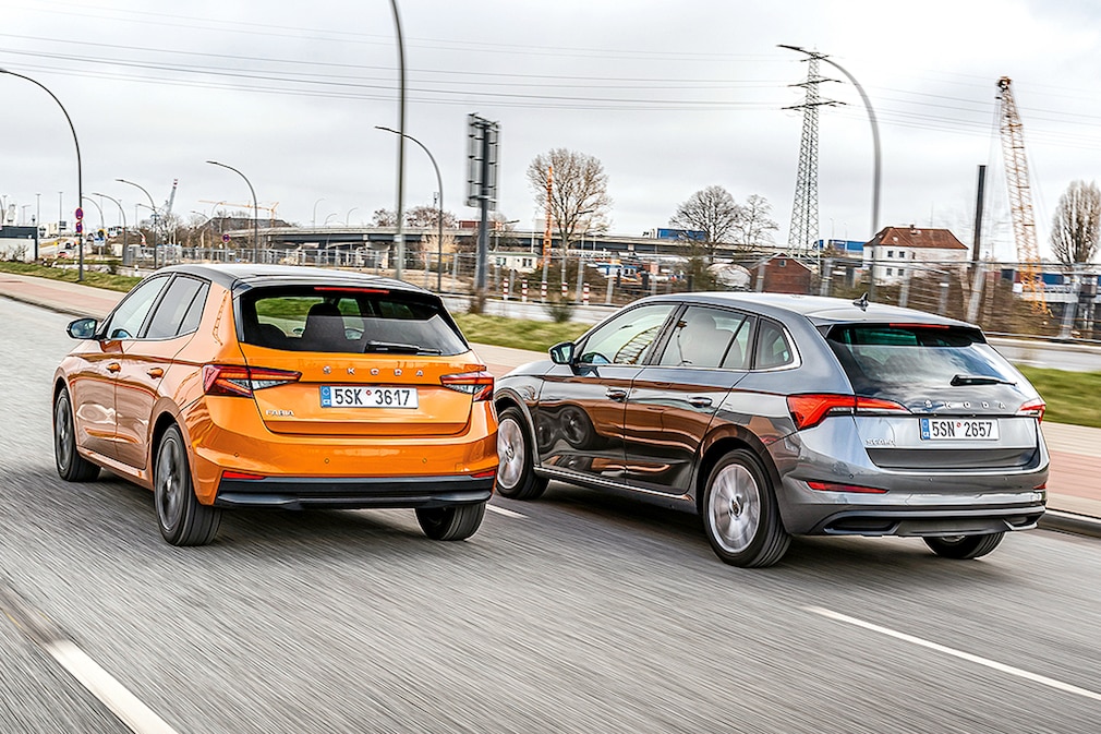 Skoda Scala. Skoda Fabia Skoda Scala. Skoda Fabia