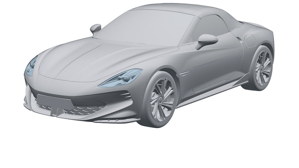 MG Cyberster Patent MG Cyberster Patent