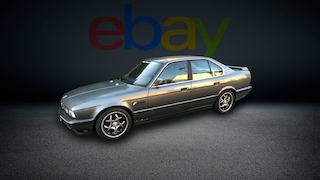 ebay  BMW 525i Benziner E34 H-Zulassung