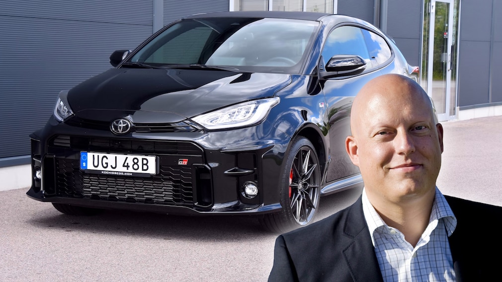 Toyota GR Yaris von Christian von Koenigsegg Montage Toyota GR Yaris von Christian von Koenigsegg Montage
