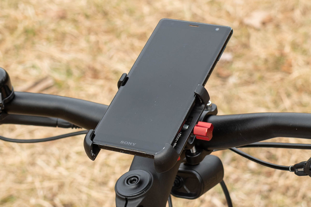 Mobigear Bike Console Fahrradhalterung für Apple iPhone 7 - Schwarz  537260-2 