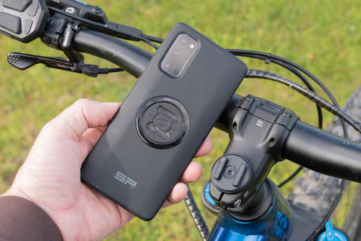 Alu Fahrrad Halter Handy Halterung Lenkervorbau e-Bike Smartphone