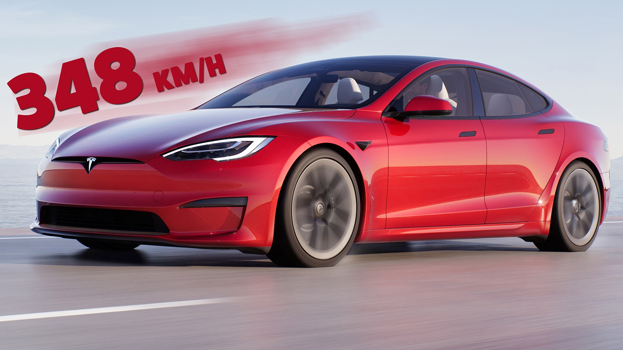 Rekord: Tesla Model S Plaid fährt 348 km/h - AUTO BILD