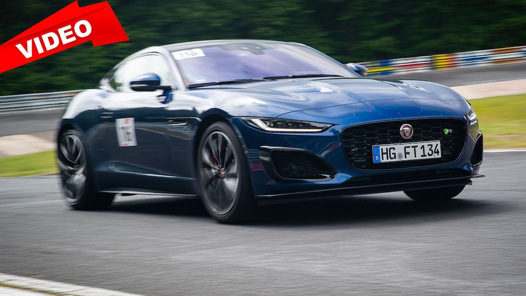 Am Nürburgring mit dem Jaguar F-Type