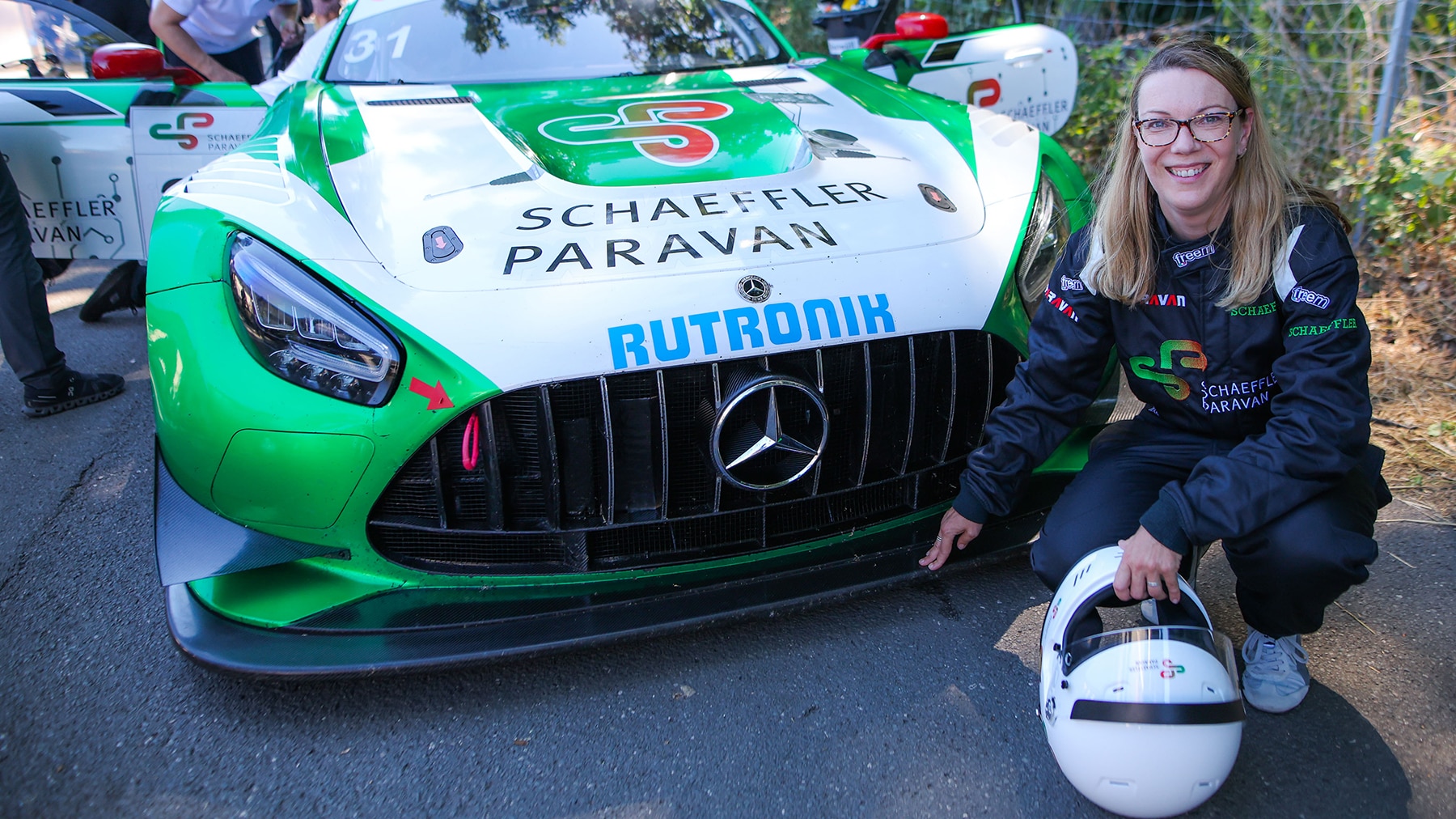 Spaciger Drive im GT3-Mercedes mit Mister DTM